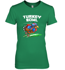 Cool Turkey Bowl _ Funny Thanksgiving Football Player Gift Women's Premium T-Shirt Women's Premium T-Shirt - HHHstores