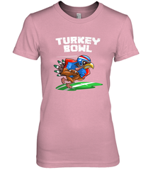 Cool Turkey Bowl _ Funny Thanksgiving Football Player Gift Women's Premium T-Shirt Women's Premium T-Shirt - HHHstores