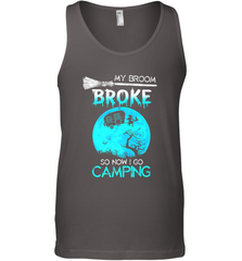 My Broom Broke So Now I Go Camping Camping Lover Gift Men's Tank Top Men's Tank Top - HHHstores