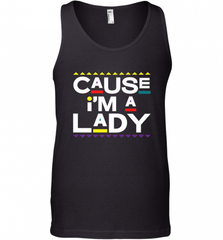 Cause I'm A Lady Damn Gina T Shirt 90s TV Show Men Funny Men's Tank Top Men's Tank Top - HHHstores