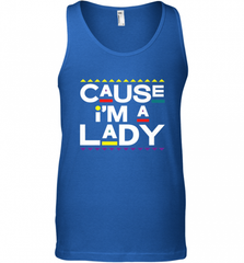 Cause I'm A Lady Damn Gina T Shirt 90s TV Show Men Funny Men's Tank Top Men's Tank Top - HHHstores