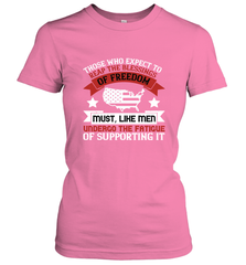 Those who expect to reap the blessings of freedom, must, like men, undergo the fatigue of supporting it 01 Women's T-Shirt Women's T-Shirt - HHHstores