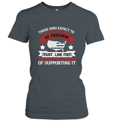 Those who expect to reap the blessings of freedom, must, like men, undergo the fatigue of supporting it 01 Women's T-Shirt Women's T-Shirt - HHHstores