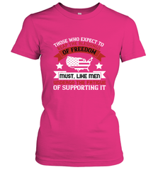 Those who expect to reap the blessings of freedom, must, like men, undergo the fatigue of supporting it 01 Women's T-Shirt Women's T-Shirt - HHHstores