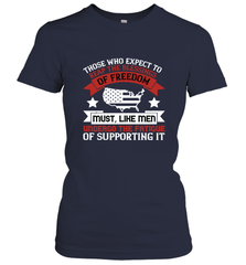 Those who expect to reap the blessings of freedom, must, like men, undergo the fatigue of supporting it 01 Women's T-Shirt Women's T-Shirt - HHHstores