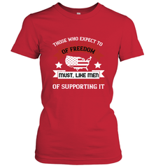 Those who expect to reap the blessings of freedom, must, like men, undergo the fatigue of supporting it 01 Women's T-Shirt Women's T-Shirt - HHHstores
