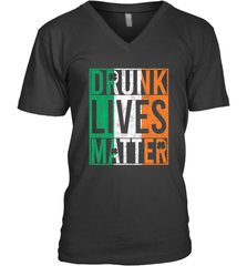 Drunk Lives Matter Irish Flag St Patricks Day Men's V-Neck Men's V-Neck - HHHstores