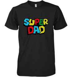 Super Dad like a Mario's classic bros vintage and classic Men's Premium T-Shirt