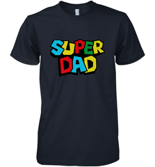 Super Dad like a Mario's classic bros vintage and classic Men's Premium T-Shirt Men's Premium T-Shirt - HHHstores