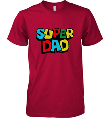 Super Dad like a Mario's classic bros vintage and classic Men's Premium T-Shirt Men's Premium T-Shirt - HHHstores