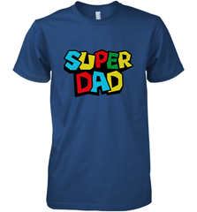 Super Dad like a Mario's classic bros vintage and classic Men's Premium T-Shirt Men's Premium T-Shirt - HHHstores