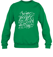 Some People Are Worth Melting For Crewneck Sweatshirt Crewneck Sweatshirt - HHHstores