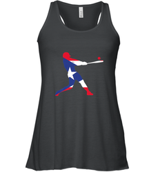 Puerto Rico Baseball Shirt  Cute Famous Island Game Gift Women's Racerback Tank