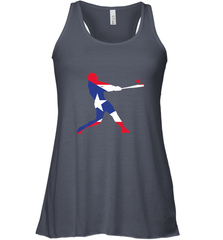 Puerto Rico Baseball Shirt  Cute Famous Island Game Gift Women's Racerback Tank Women's Racerback Tank - HHHstores