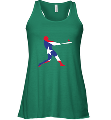 Puerto Rico Baseball Shirt  Cute Famous Island Game Gift Women's Racerback Tank Women's Racerback Tank - HHHstores