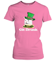 Git Drunk Funny Arguing Cat Meme St Patricks Day Women's T-Shirt Women's T-Shirt - HHHstores