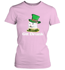 Git Drunk Funny Arguing Cat Meme St Patricks Day Women's T-Shirt Women's T-Shirt - HHHstores