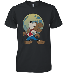 Disney Mickey Mouse Werewolf Halloween Costume Men's Premium T-Shirt
