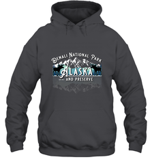 Denali National Park Alaska AK USA Moose Souvenir Hooded Sweatshirt Hooded Sweatshirt - HHHstores