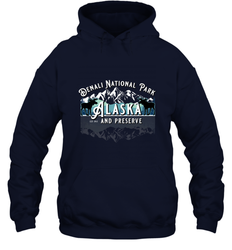 Denali National Park Alaska AK USA Moose Souvenir Hooded Sweatshirt