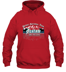 Denali National Park Alaska AK USA Moose Souvenir Hooded Sweatshirt Hooded Sweatshirt - HHHstores