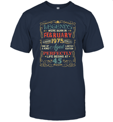 Legends Were Born In FEBRUARY 1975 45th Birthday Gifts Men's T-Shirt