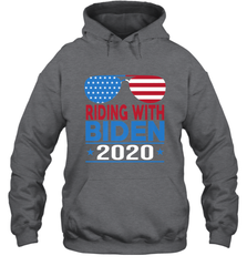 Riding With Biden Joe Biden 2020 For President Vote Gift Hooded Sweatshirt Hooded Sweatshirt - HHHstores