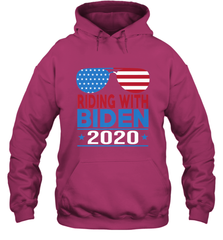 Riding With Biden Joe Biden 2020 For President Vote Gift Hooded Sweatshirt Hooded Sweatshirt - HHHstores