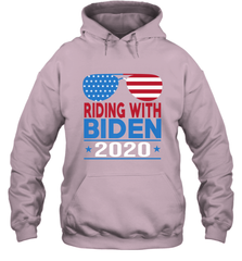Riding With Biden Joe Biden 2020 For President Vote Gift Hooded Sweatshirt Hooded Sweatshirt - HHHstores