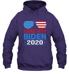 Riding With Biden Joe Biden 2020 For President Vote Gift Hooded Sweatshirt Hooded Sweatshirt - HHHstores