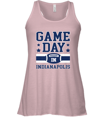 NFL Indianapolis Game Day Football Home Team Women's Racerback Tank Women's Racerback Tank - HHHstores
