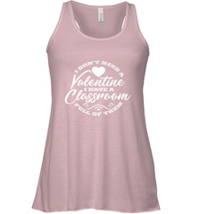 Valentine's Day Teacher School classroom Art Heart Lover Women's Racerback Tank Women's Racerback Tank - HHHstores