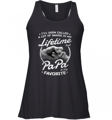 Papa Fathers Day Grandpa or Dad Women's Racerback Tank Women's Racerback Tank / Black / XS Women's Racerback Tank - HHHstores