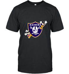 Nfl Oakland Raiders Champion Mickey Mouse Men's T-Shirt