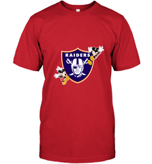 Nfl Oakland Raiders Champion Mickey Mouse Men's T-Shirt Men's T-Shirt - HHHstores
