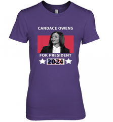 Candace Owens For President 2024 Women's Premium T-Shirt Women's Premium T-Shirt - HHHstores