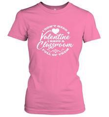 Valentine's Day Teacher School classroom Art Heart Lover Women's T-Shirt Women's T-Shirt - HHHstores