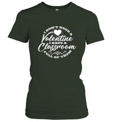 Valentine's Day Teacher School classroom Art Heart Lover Women's T-Shirt Women's T-Shirt - HHHstores