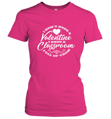 Valentine's Day Teacher School classroom Art Heart Lover Women's T-Shirt Women's T-Shirt - HHHstores