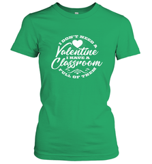 Valentine's Day Teacher School classroom Art Heart Lover Women's T-Shirt Women's T-Shirt - HHHstores