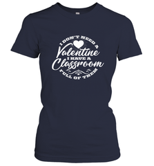 Valentine's Day Teacher School classroom Art Heart Lover Women's T-Shirt Women's T-Shirt - HHHstores