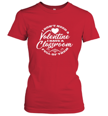 Valentine's Day Teacher School classroom Art Heart Lover Women's T-Shirt Women's T-Shirt - HHHstores