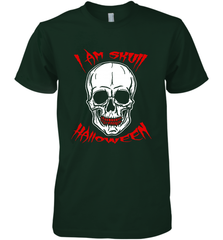 I am the skull halloween Men's Premium T-Shirt Men's Premium T-Shirt - HHHstores