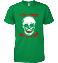 I am the skull halloween Men's Premium T-Shirt Men's Premium T-Shirt - HHHstores