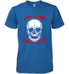 I am the skull halloween Men's Premium T-Shirt Men's Premium T-Shirt - HHHstores