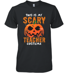 This Is My Scary Teacher Costume Halloween Gift Men's Premium T-Shirt Men's Premium T-Shirt - HHHstores