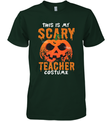 This Is My Scary Teacher Costume Halloween Gift Men's Premium T-Shirt Men's Premium T-Shirt - HHHstores