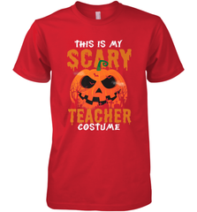 This Is My Scary Teacher Costume Halloween Gift Men's Premium T-Shirt Men's Premium T-Shirt - HHHstores