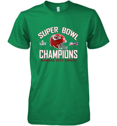 NFL super bowl Kansas City Chiefs Logo Helmet champions Men's Premium T-Shirt