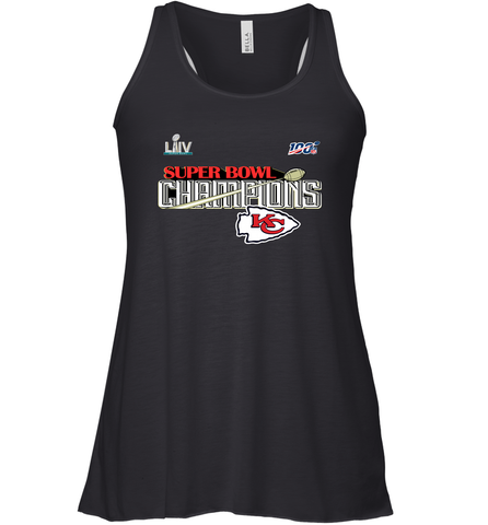 Youth Kansas City Chiefs NFL Pro Line by Fanatics Super Bowl LIV Champions Trophy Women's Racerback Tank Women's Racerback Tank / Black / XS Women's Racerback Tank - HHHstores